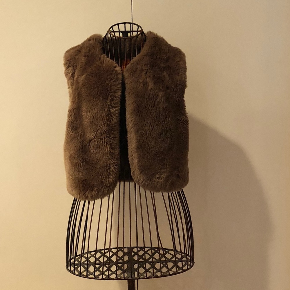 Joe Fresh Faux Fur Vest